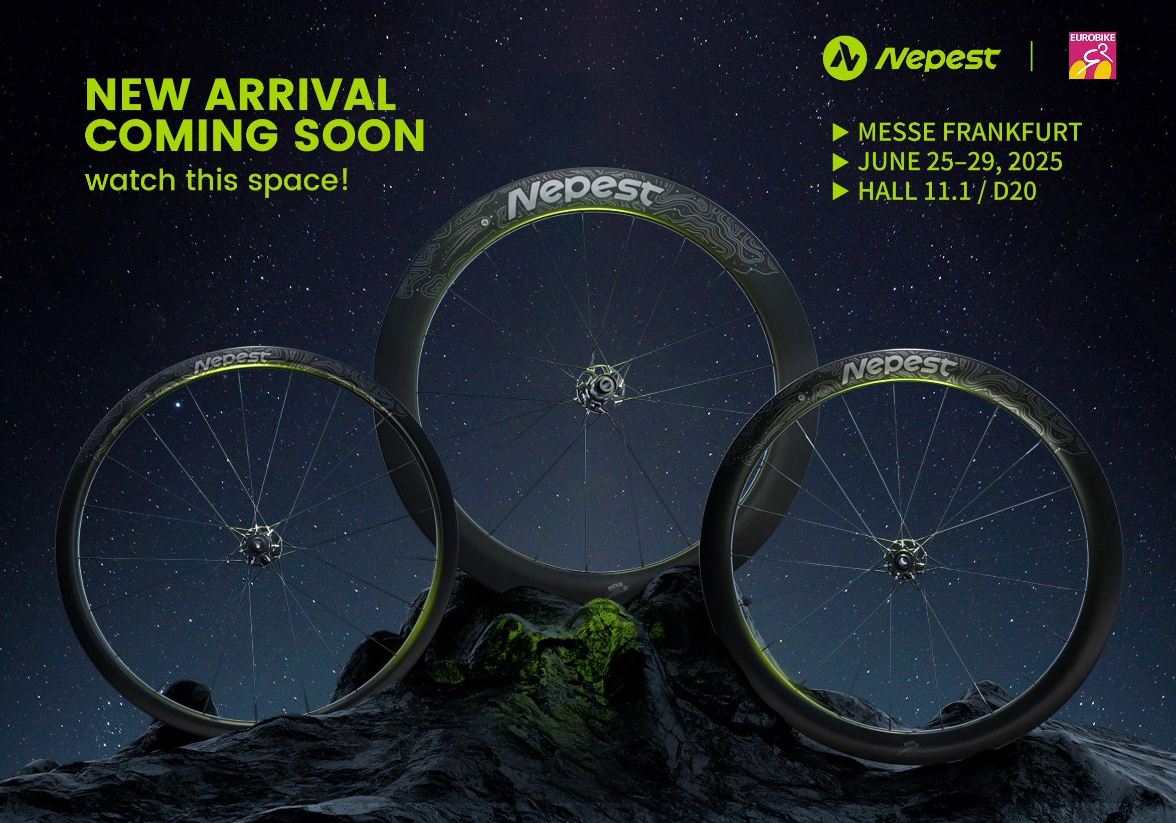 Nepest Launches NOVA Wheels at EuroBike 2025