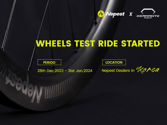 Nepest Carbon Wheels Test Ride Event - Korea