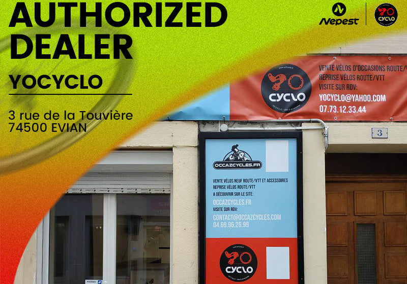 Nepest Partners with YOcyclo in France!