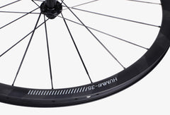Carbon Fiber Road Bike Wheelset Hummi Series Carbon Spokes