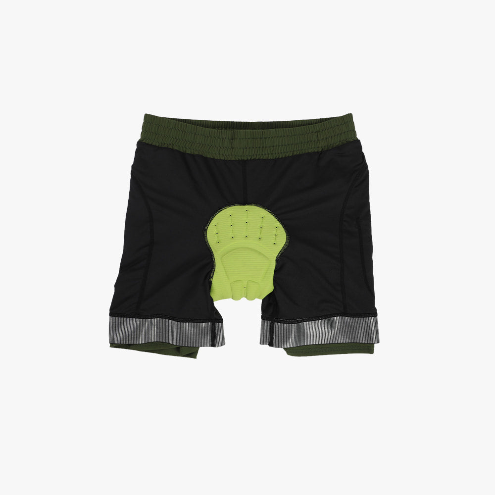Nepest Men's Solid MTB Shorts with Liner
