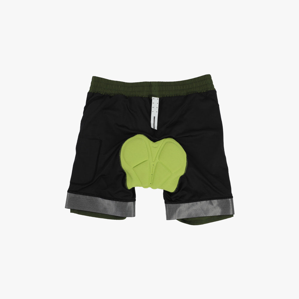 Nepest Men's Solid MTB Shorts with Liner
