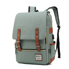 Nepest Vintage Laptop Backpack for Women Men Unisex College Bag
