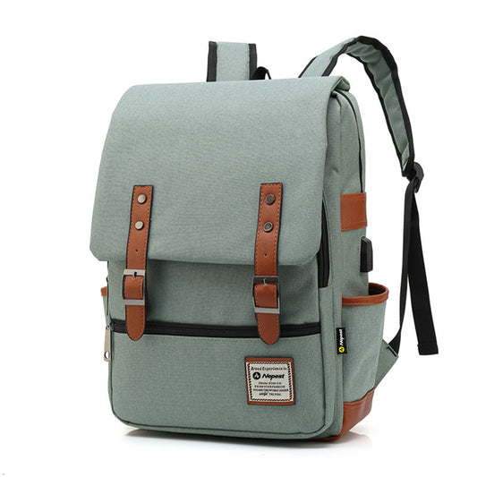 Nepest Vintage Laptop Backpack for Women Men Unisex College Bag
