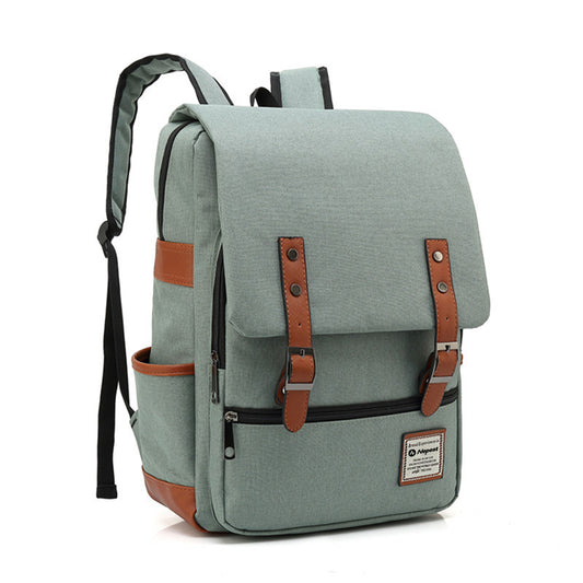 Nepest Vintage Laptop Backpack for Women Men Unisex College Bag