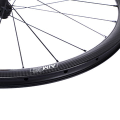 Carbon Fiber Road Bike Wheelset AIM Series SAPIM Spokes