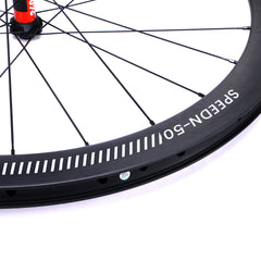 Carbon Fiber Road Bike Wheelset SPEEDN Series SAPIM Spokes