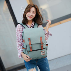 Nepest Vintage Laptop Backpack for Women Men Unisex College Bag