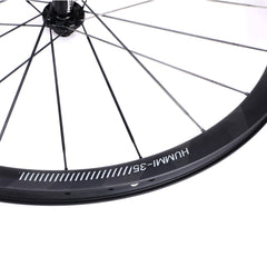 Carbon Fiber Road Bike Wheelset Hummi Series Carbon Spokes