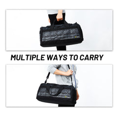 Nepest Men's 20 Inch Gym Bag Duffel Bag with Shoe Compartment