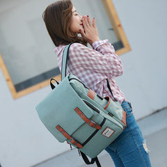 Nepest Vintage Laptop Backpack for Women Men Unisex College Bag