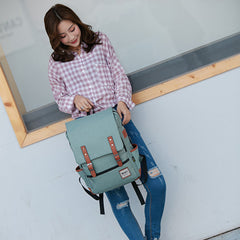 Nepest Vintage Laptop Backpack for Women Men Unisex College Bag
